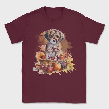 Watercolor Puppy, Tricou Barbati (Unisex)