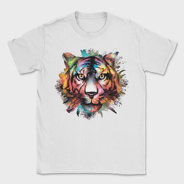 Watercolor Tiger, Tricou Barbati (Unisex)