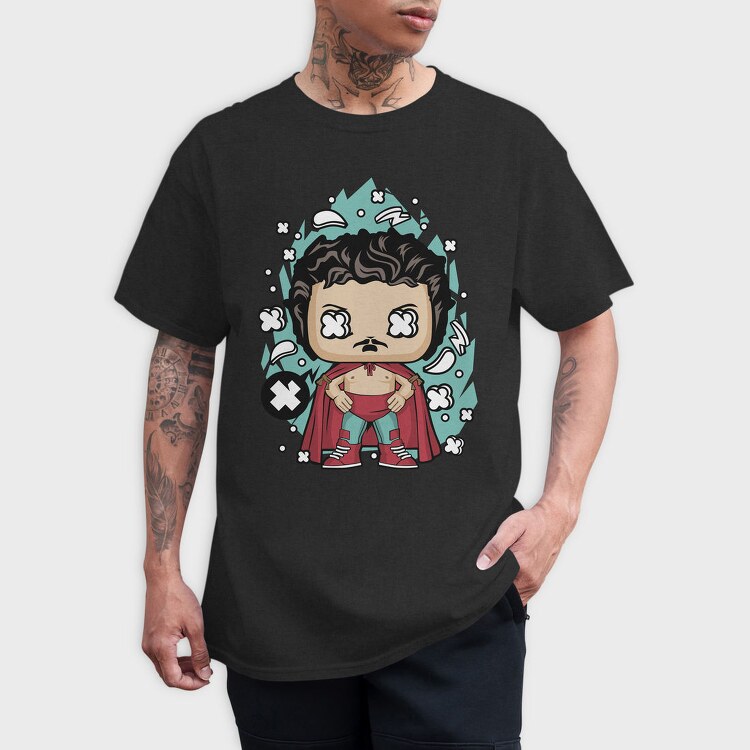 Superhero Pop Art, Tricou Barbati (Unisex)