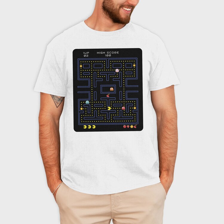 Pacman 37, Tricou Barbati (Unisex)