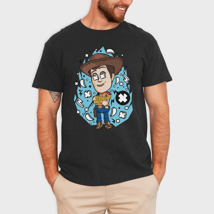 Cowboy X Explosion, Tricou Barbati (Unisex)