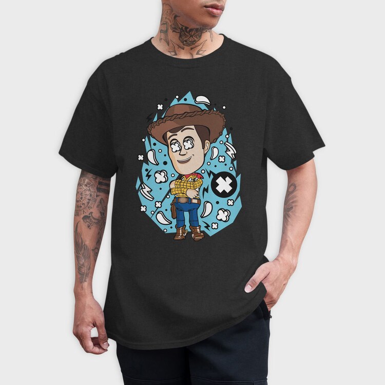 Cowboy X Explosion, Tricou Barbati (Unisex)