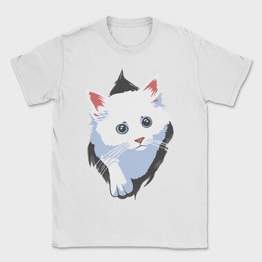 White Cat Box, Tricou Barbati (Unisex)