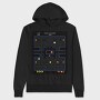 Pacman 37, Hanorac Oversize Barbati (Unisex)