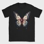 Vibrant Traditional Butterfly, Tricou Barbati (Unisex)