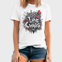 Love Chaos, Tricou Barbati (Unisex)