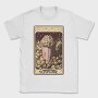 Vintage Popcorn Tarot, Tricou Barbati (Unisex)