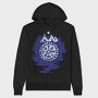 Viking Compass Symbol Mountain, Hanorac Oversize Barbati (Unisex)