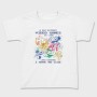 Video Games Quote Watercolor, Tricou Copii