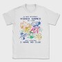 Video Games Quote Watercolor, Tricou Barbati (Unisex)