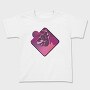 Vaporwave Wolf, Tricou Copii