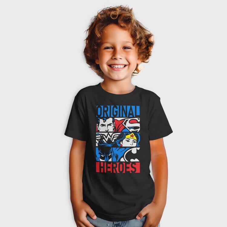 Superman Wonder Women Batman, Tricou Copii