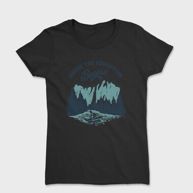 Where the Aventure Begins, Tricou Femei