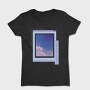 Vaporwave Anime Landscape Realistic Sakura, Tricou Femei