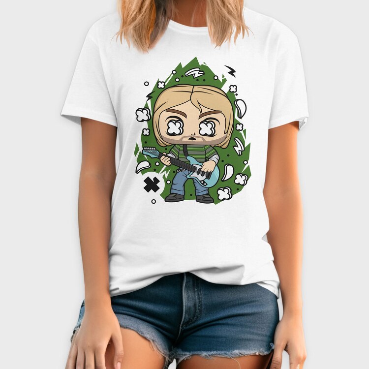 Rockstar Guitar Hero, Tricou Barbati (Unisex)