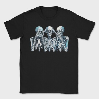 Wiseskeletons, Tricou Barbati (Unisex)