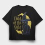 Witch Cat, Tricou Oversize Barbati (Unisex)