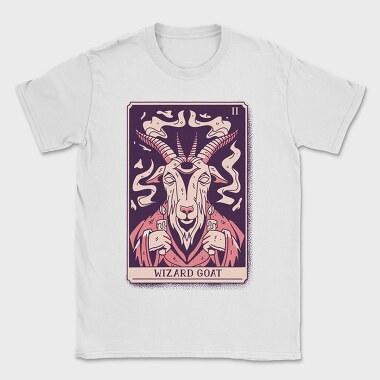 Wizard Goat Tarot Card, Tricou Barbati (Unisex)