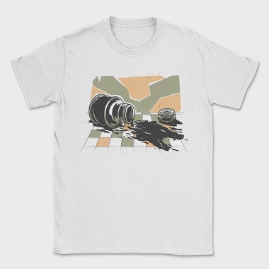 Wolf Ink Drop, Tricou Barbati (Unisex)
