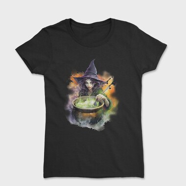 Witch Watercolor, Tricou Femei