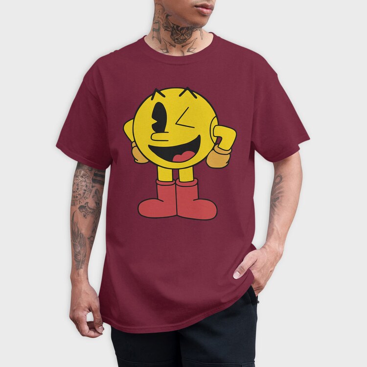 Pacman 5, Tricou Barbati (Unisex)