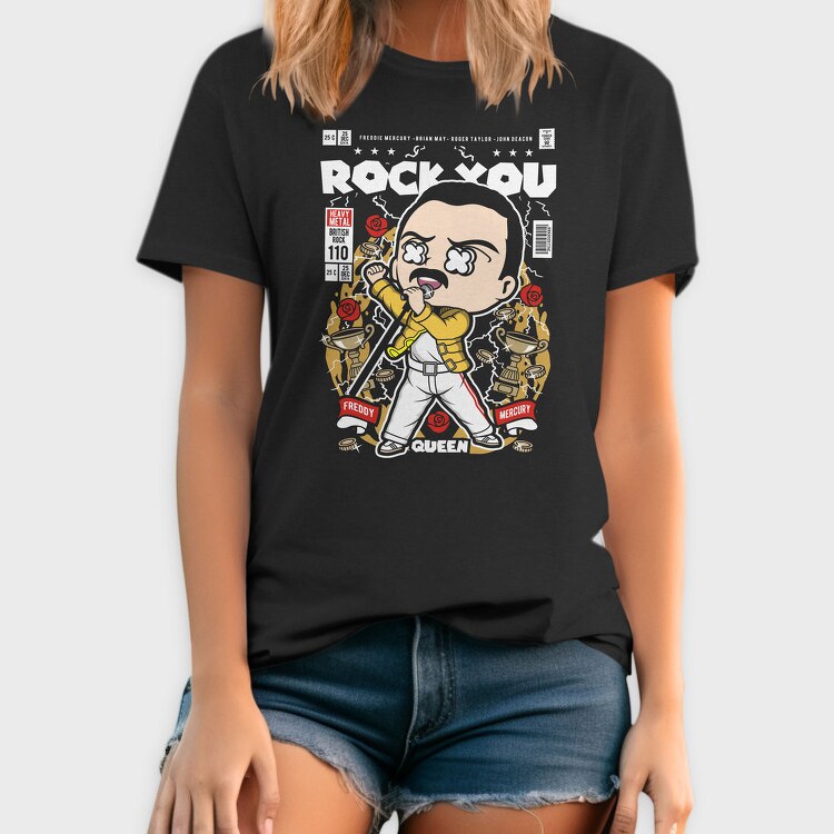 Freddie Rockstar, Tricou Barbati (Unisex)