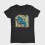 Newspaper Dog Read News, Tricou Femei
