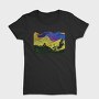 Pink Moon Landscape, Tricou Femei