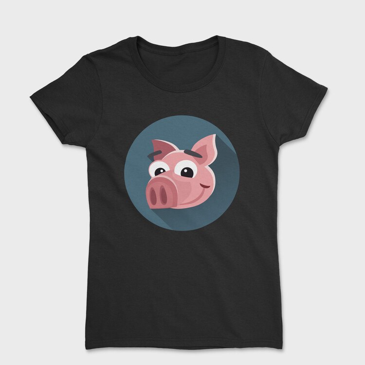 Piggy Bank Smile, Tricou Femei