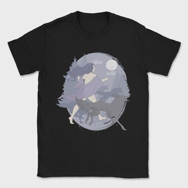 Woman Who Runs With Wolves, Tricou Barbati (Unisex)