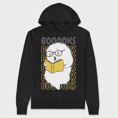 Yellow Book Ghost, Hanorac Oversize Barbati (Unisex)