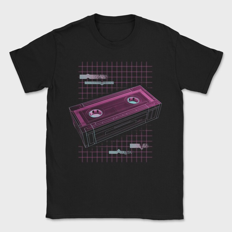 Vaporwave Vhs, Tricou Barbati (Unisex)