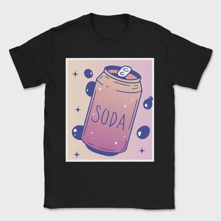 Vaporwave Soda Can, Tricou Barbati (Unisex)