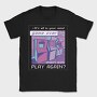 Vaporwave Arcade Quote, Tricou Barbati (Unisex)