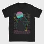 Vaporwave Alpaca Retro, Tricou Barbati (Unisex)