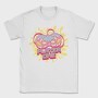 Pink Joystick Videogames Player One, Tricou Barbati (Unisex)