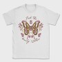Pink Butterfly And Flowers Beauty Within, Tricou Barbati (Unisex)