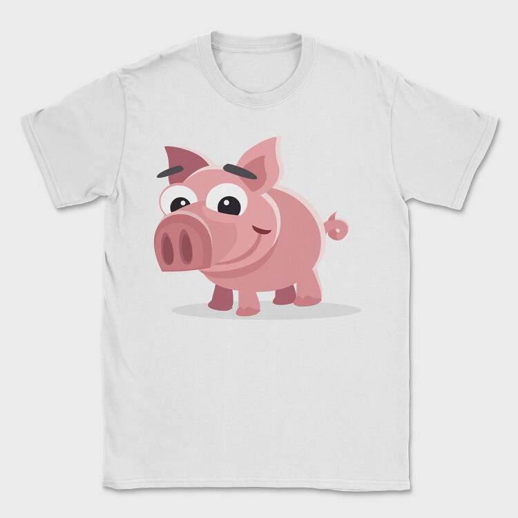 Piggy Bank Fun, Tricou Barbati (Unisex)