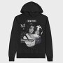 New Year Holiday Funny Collage, Hanorac Oversize Barbati (Unisex)