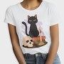 Witchy Black Cat, Tricou Femei