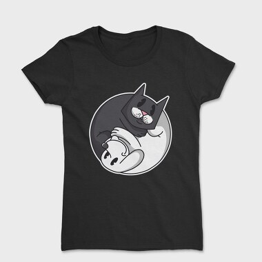 Yin Yang Cat and Dog, Tricou Femei