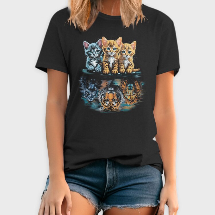 Kittens Strenght Big Cats, Tricou Barbati (Unisex)