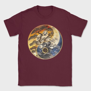 Yingyang Tree of Life, Tricou Barbati (Unisex)