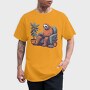 Chill Sloth Playing Video Games, Tricou Barbati (Unisex)