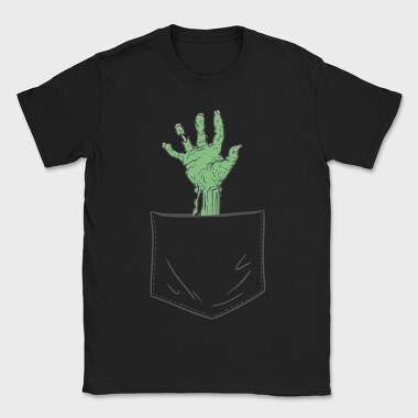 Zombie Hand Pocket, Tricou Barbati (Unisex)