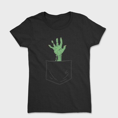 Zombie Hand Pocket, Tricou Femei