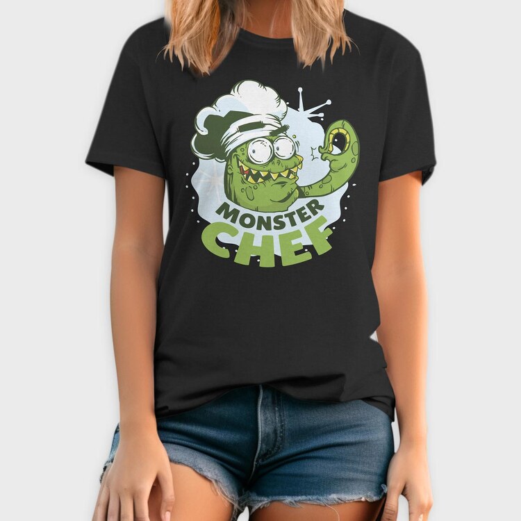 Monster Chef, Tricou Barbati (Unisex)