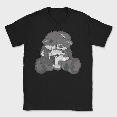 Zombie Teddy Bear 2, Tricou Barbati (Unisex)
