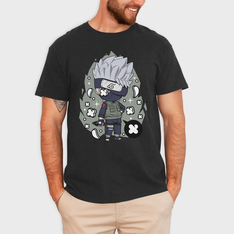 Ninjastyle Chibi Storm, Tricou Barbati (Unisex)