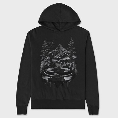 Nature Turntable, Hanorac Oversize Barbati (Unisex)